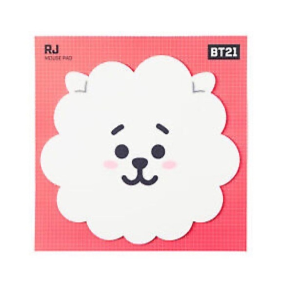 BT21 RJ Official Mouse Pad BTS Jin Worldwide Handsome - Picture 1 of 5
